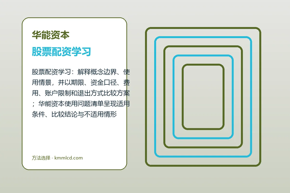华能资本股票配资学习与股票配资流程图解